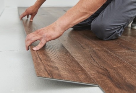 LVP Flooring Installation Project 4
